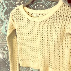 Size small, cropped, Abercrombie And Fitch sweater